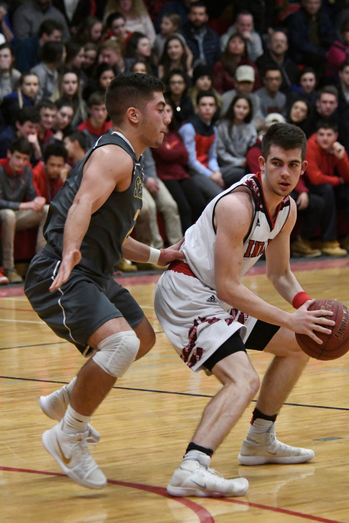 Queensbury at Glens Falls boys basketball